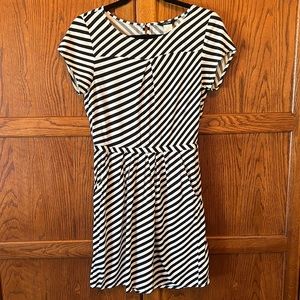 J. Crew stripe dress, sz 0